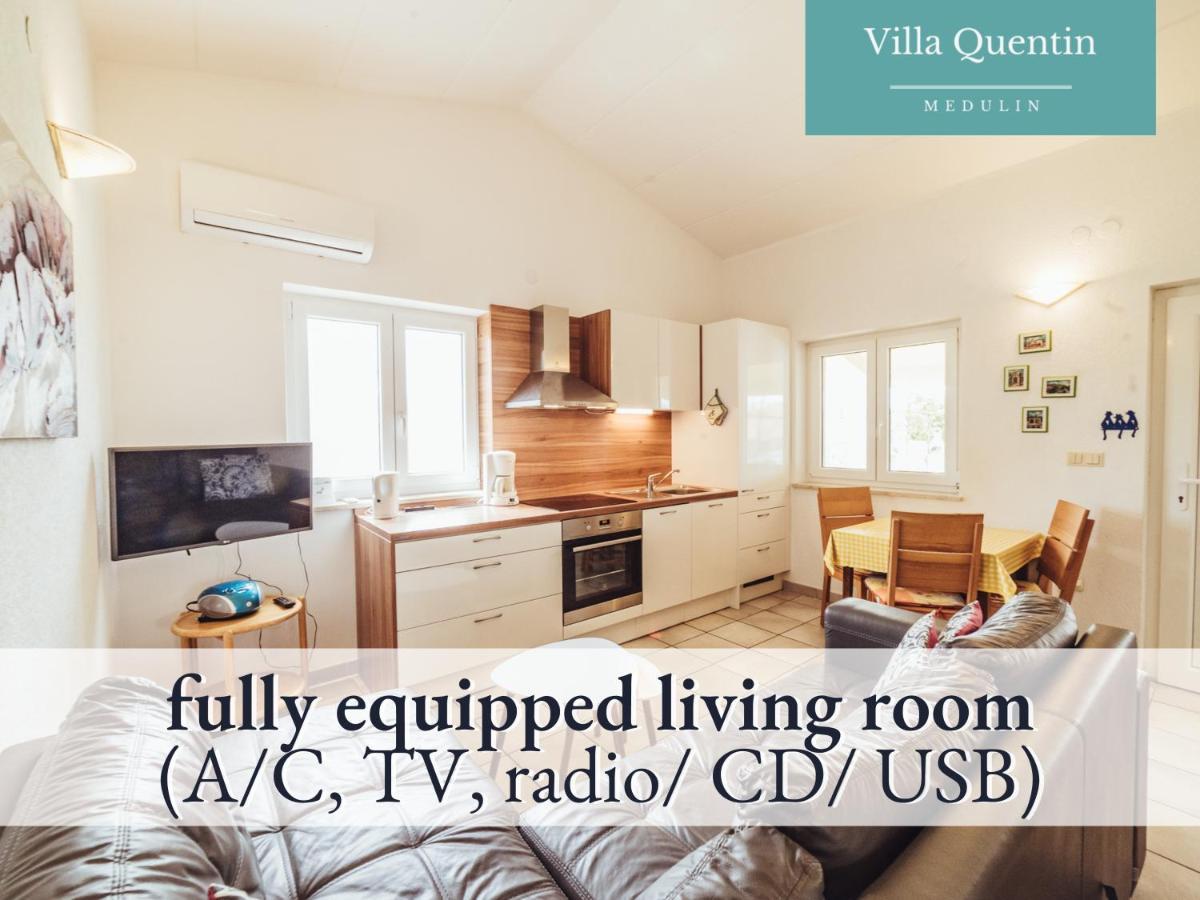Villa Quentin - Quiet Place Close To Beach Медулин Екстериор снимка