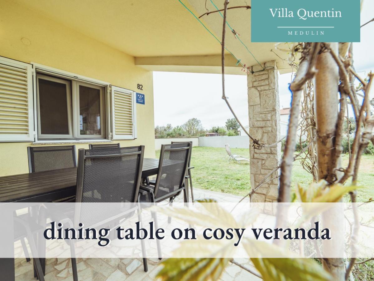 Villa Quentin - Quiet Place Close To Beach Медулин Екстериор снимка