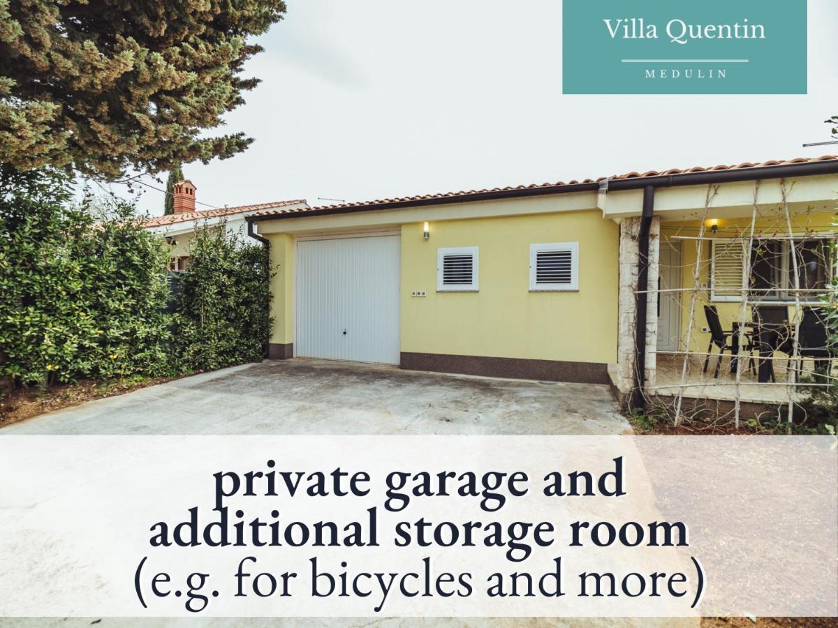 Villa Quentin - Quiet Place Close To Beach Медулин Екстериор снимка