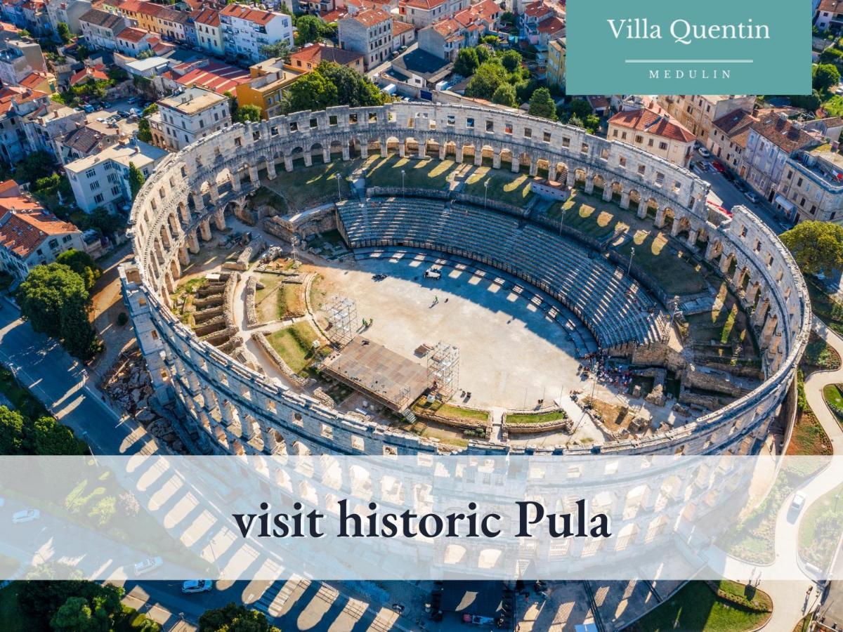 Villa Quentin - Quiet Place Close To Beach Медулин Екстериор снимка